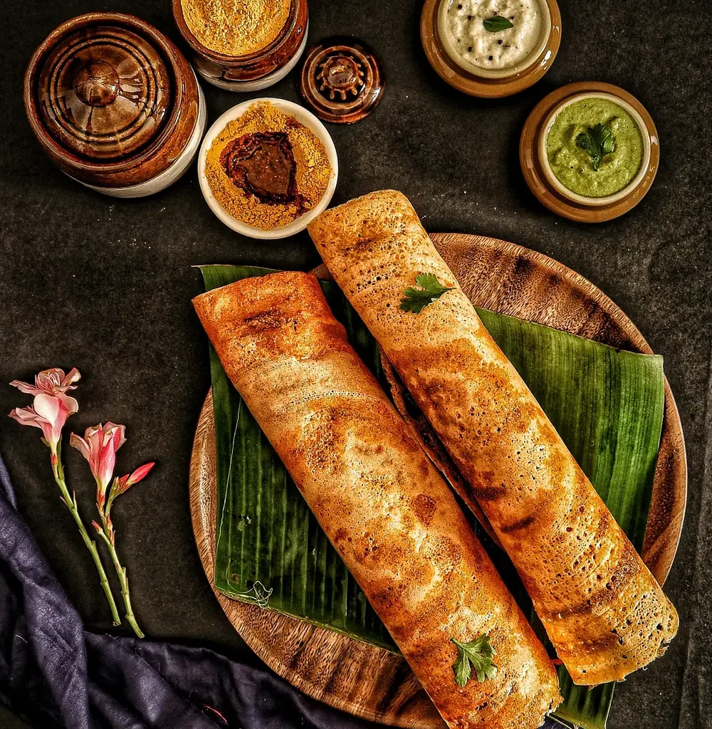 Indisk gryta Masala Dosa