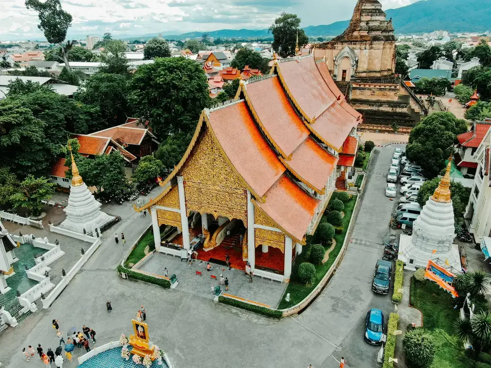 Chiang Mai Wat Chedi Luang Thailand