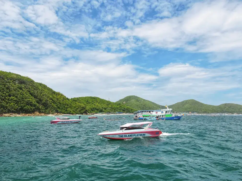 Pattaya Coral Island båt